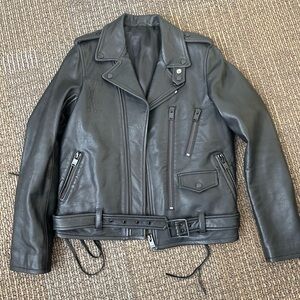 YSL LEATHER JACKET🍂